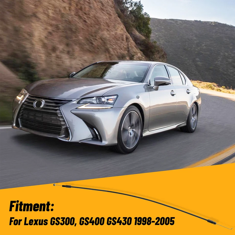 Cable actuador cerradura puerta delantera 1998-2005 para Lexus GS300 GS400 GS430 Foto 3 de 4