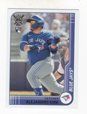 Alejandro Kirk ルーキー直書き直筆サインカード　高騰中！ 2021 TOPPS BIG LEAGUE BASEBALL ROOKIE ALEJANDRO KIRK TORONTO BLUE