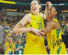 JEWELL LOYD Signed 8 x 10 Photo Seattle STORM WNBA Basketball CHAMPIONS FreeShip