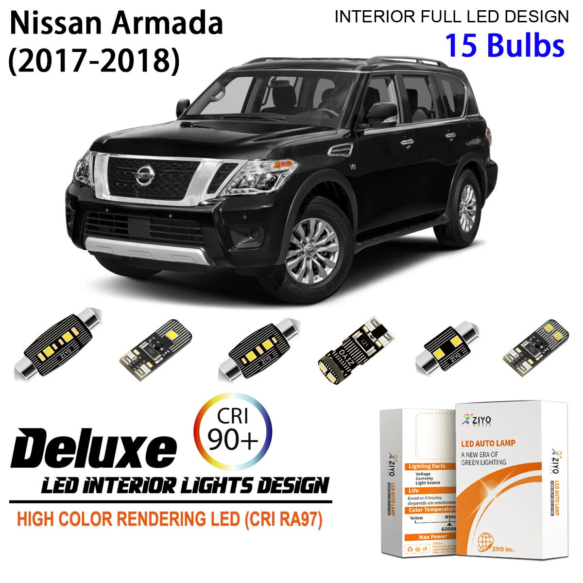 2017 Nissan Armada Interior Lighting Package Matttroy
