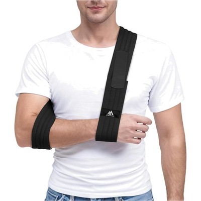 Shoulder sling, mesh arm support, shoulder injury, shower, adjustable