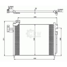 Condensateur Mazda PREMACY