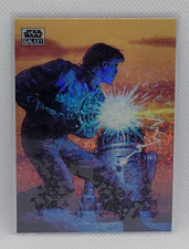 2024 Topps Chrome Star Wars Galaxy Luke Skywalker And R2-D2 50