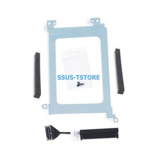 For Dell XPS 15 9550 9560 Hard Disk Drive Caddy  HDD Cable  Rubber Rail