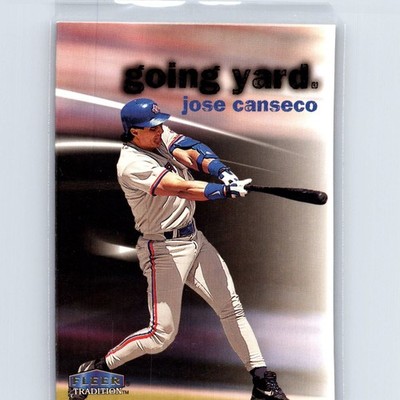 1999 Fleer Tradition - Jose Canseco #3 - Going Yard