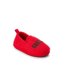 Dearfoams Kid's Cozy Holiday Closed Back Slippers