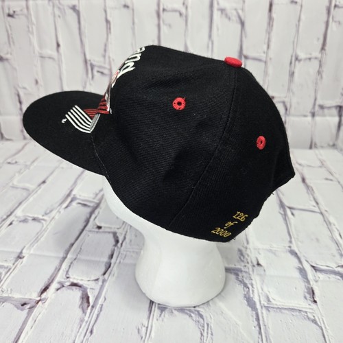 Vintage Portland Trail Blazers THE GAME Snapback schwarze Kappe Mütze Einheitsgröße - Bild 3 von 10
