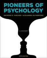 Pioneers Of Psychology Raymond E. Fancher (U. A.) Taschenbuch Englisch 2021
