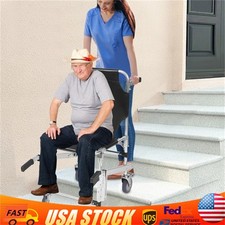 Foldable Emergency Stair Chair Stair Climbing Wheelchair 352.74lbs MAX Load