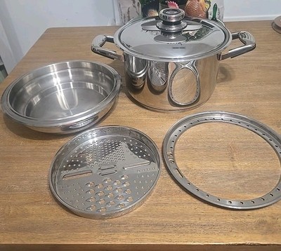 Platinum Professional Cookware System 24 Elements T304  8 Qt Stock Pot and MORE.