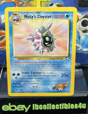 Pokemon Misty's Cloyster 29/132 Gym Heroes Non-Holo Rare 2000 WOTC N/Mint F/S on eBay