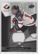 2018 Upper Deck Team Canada Juniors Team Canada Jerseys Melodie Daoust #75 a3i