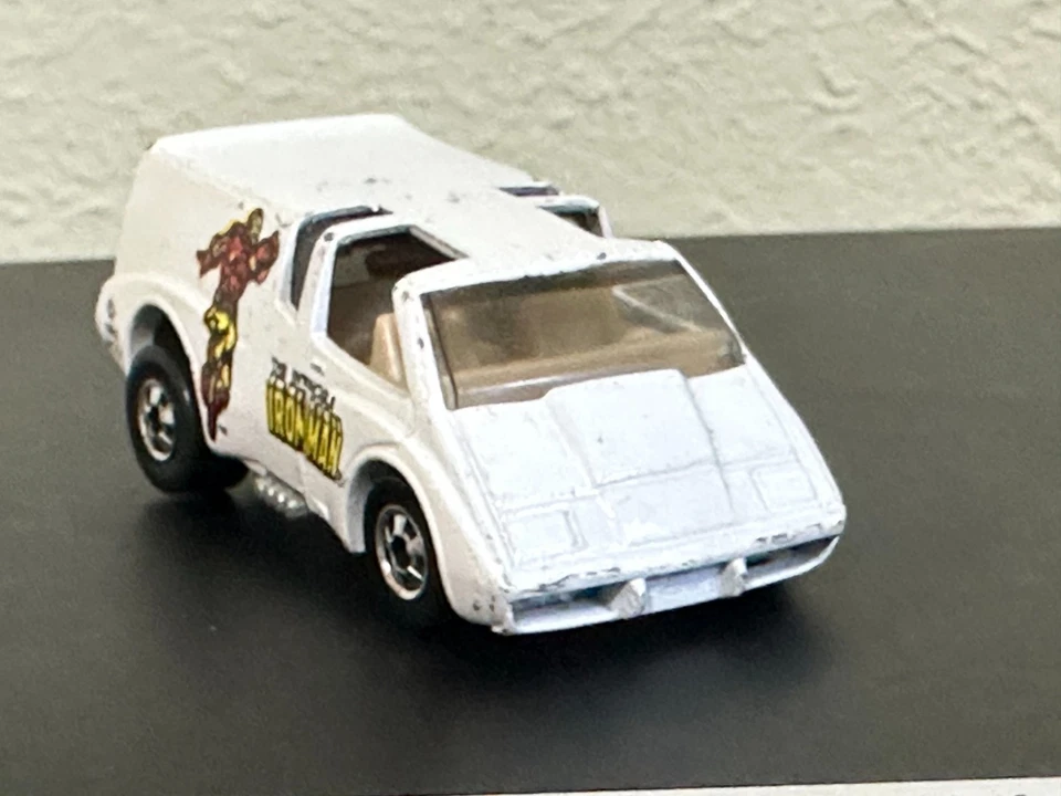 FURGONETA VETTE HOT WHEELS BLACKWALL MARVEL IRONMAN HI RAKERS Foto 3 de 4