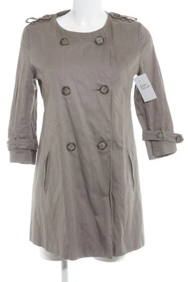 IMPERIAL Trenchcoat Dames Manteau T EU 36 gris brun style classique - Photo 1/4