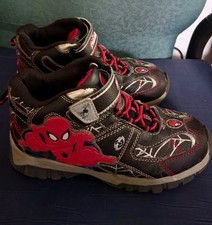 Marvel Ultimate Spider-Man Youth High-Top Shoes Size 3