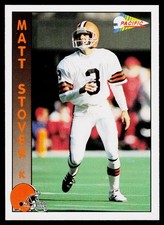 Matt Stover, 1992 Pacific, #382, Cleveland Browns,