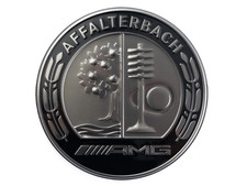 Original Mercedes-Benz AMG Emblem Affalterbach Edition chrome black Motorhaube