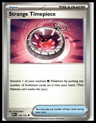 ME01: Mega Evolution #128/132 Strange Timepiece