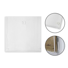 Wall Hanging Vinyl LP Covers Classic Design Foot Pad Support High Transparency