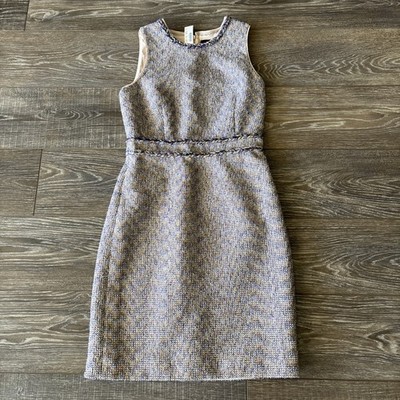 NWT Women s J Crew Dress Size 0 twinkle tweed sheath dress