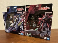 Gundam Universe Wing Gundam Zero & Epyon Bandai Action Figures 6 Inch