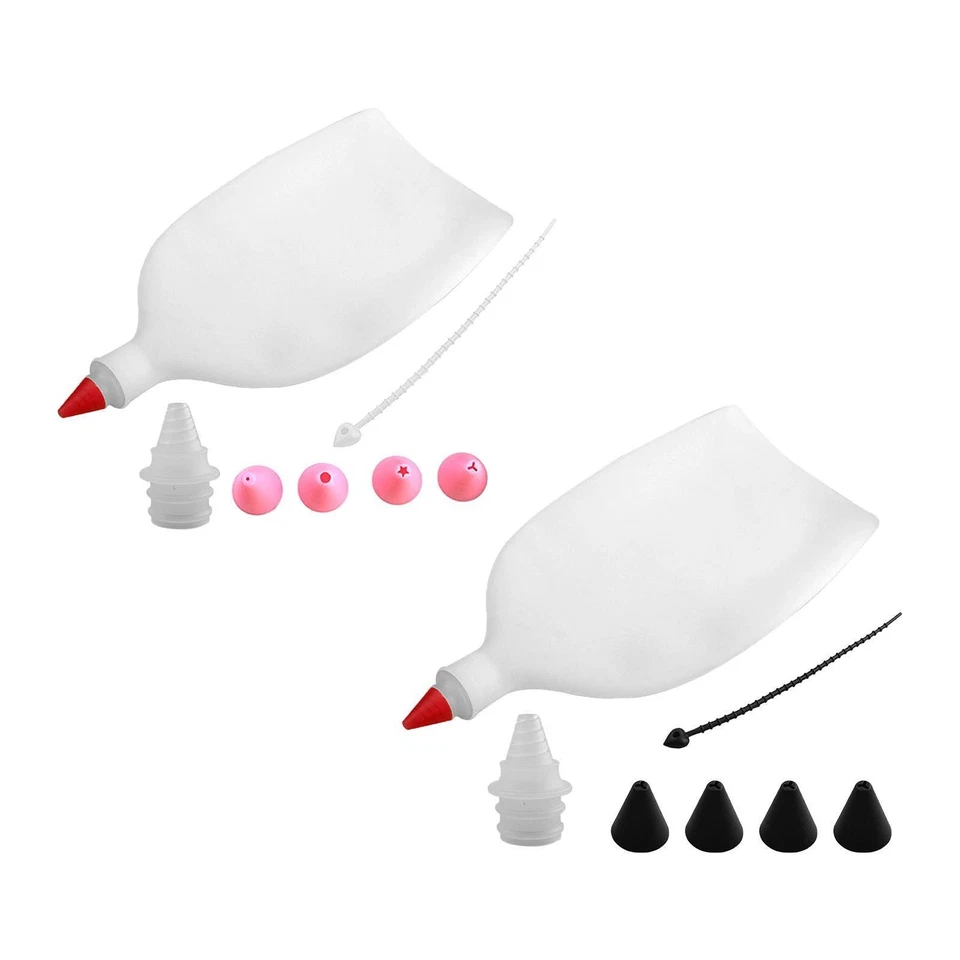 6 Pièces Douilles Poche à Douille Sac à Pâtisserie Tête de Rechange - Photo 1/1