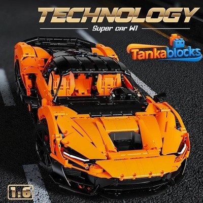 MOC McLaren W1 1:6 Technic Racing Car Building Blocks 5036PCS birthday gift