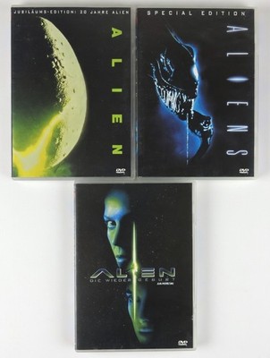 Alien Film-Set DVD Jubiläums-Edition & Special Edition Sci-Fi Horror Kult