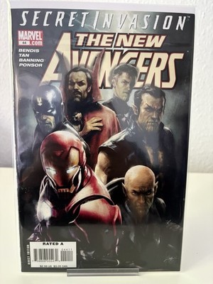 The New Avengers #44 Marvel Comic US Heft bagged and Boarded