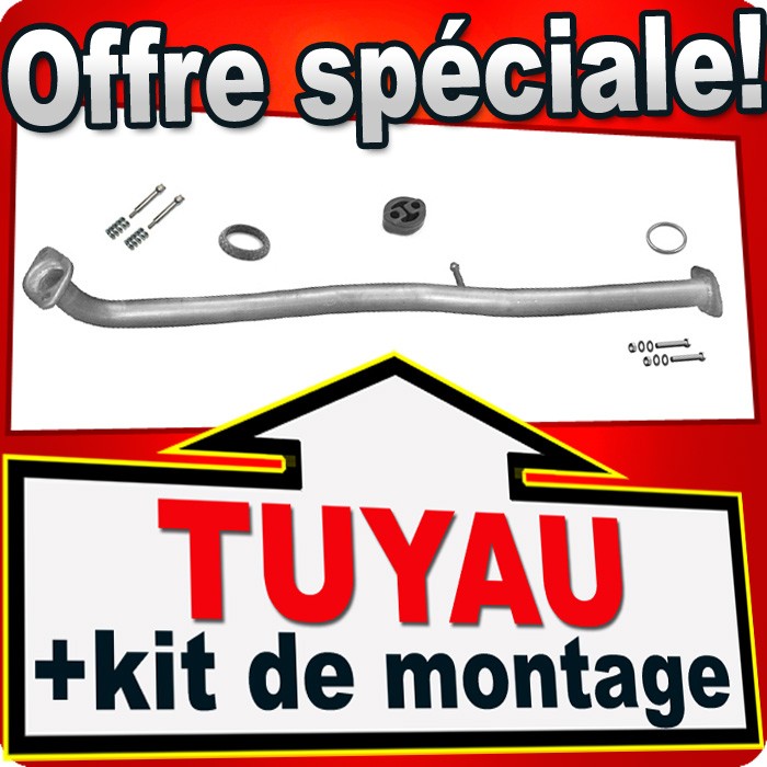 Tuyau avant échappement Suzuki Alto IV 1.1 16V essence tube collecteur intermédiaire 2001