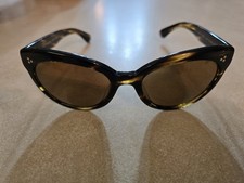 Oliver Peoples OV5355SU 100383 Roella Cat Eye Cocobolo Womens Sunglasses 55mm