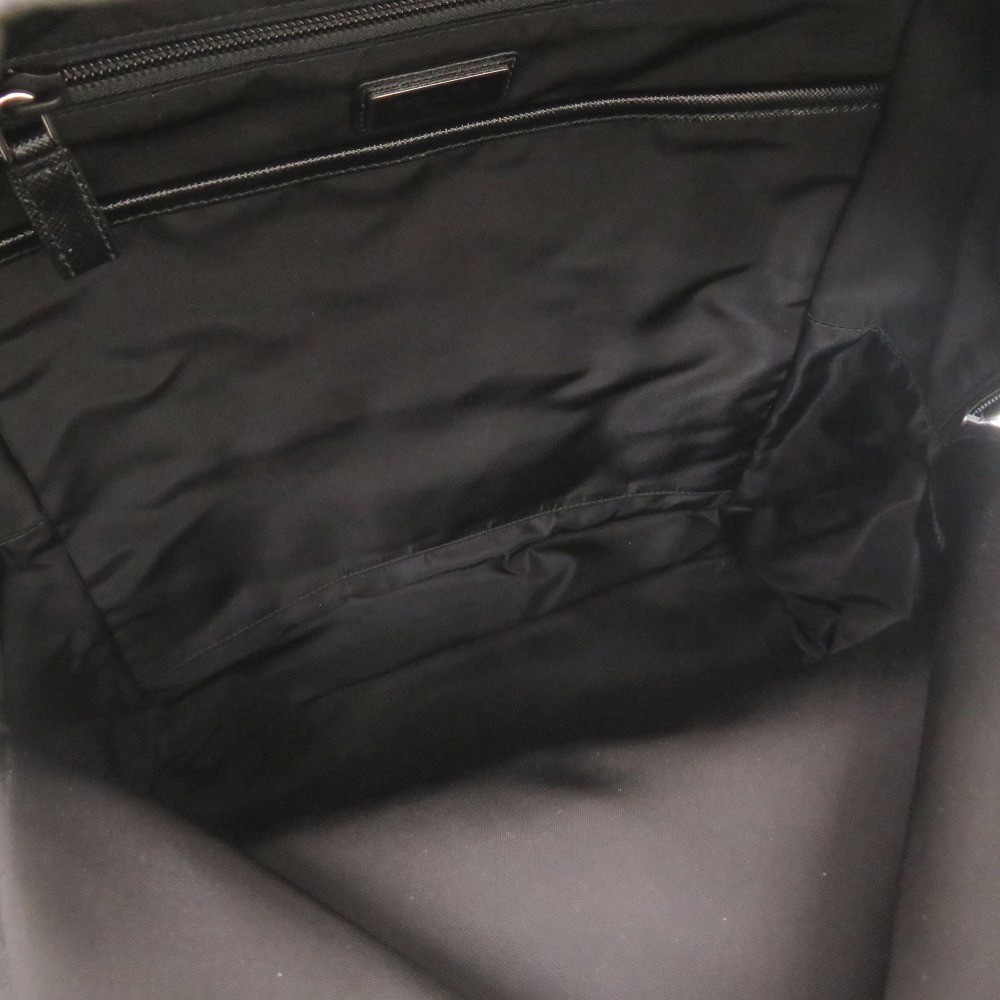 PRADA nylon black backpack daypack black 1213 PRADA from japan thumbnail 6
