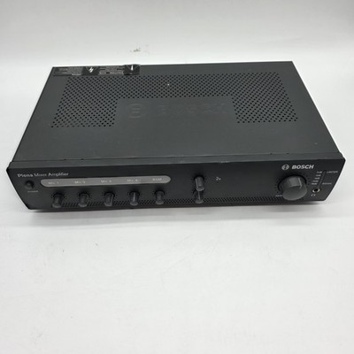 Bosch PLE-1ME060-US Plena Mixer Amplifier 60W 5-Channel FOR PARTS