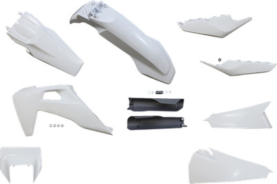 Acerbis Full Body Kit Replacement White Gray 2791537428 Husqvarna FE350 20-23