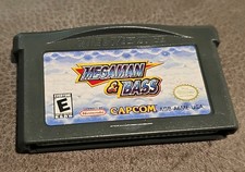 Mega Man & Bass Nintendo Game Boy Advance Authentic Saves