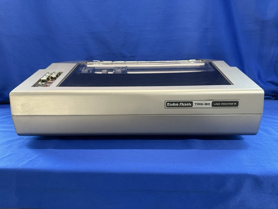 Impresora Línea Radio Shack TRS-80 Vintage V Local -Piezas/Reparación - Leer Descripción Foto 4 de 4