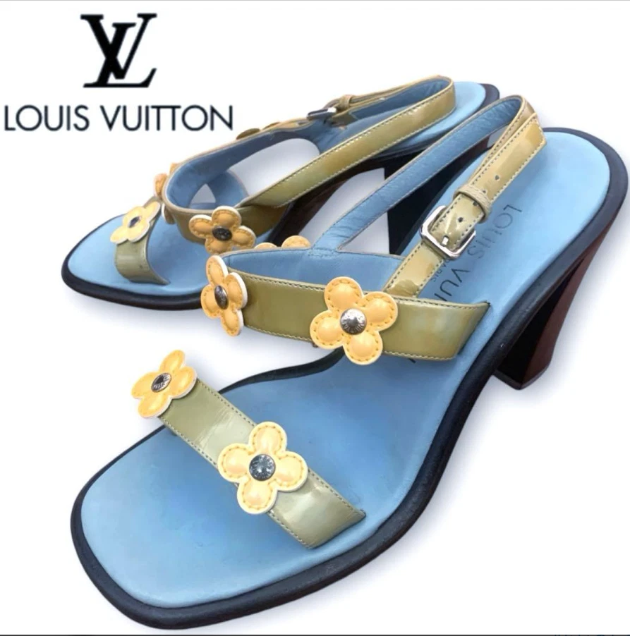 Louis Vuitton Floral Sandals for Women for sale | eBay