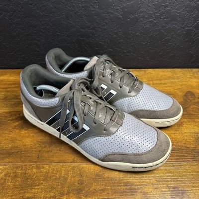Adidas Adicross IV Q46650 Grey Brown Leather Golf Shoes Mens 11.5