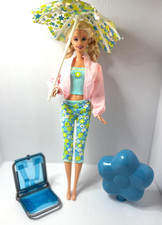 Vintage Barbie Rain or Sun Barbie Doll 1999 Mattel