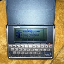 Franklin Merriam Webster Electronic Pocket Dictionary MWD-1490 New Batteries