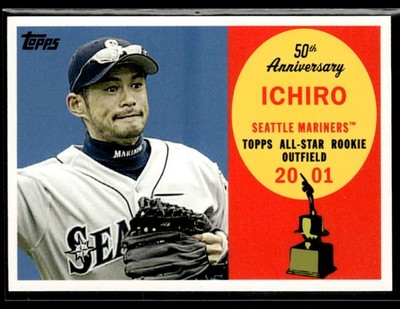 2008 Topps #AR42 Ichiro All-Rookie Team 50th Anniversary 0302U