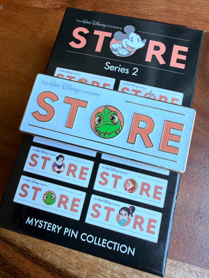 DEC TWDC Cast Walt Disney Company Store Logo Pascal Tangled Mystery Pin Series 2