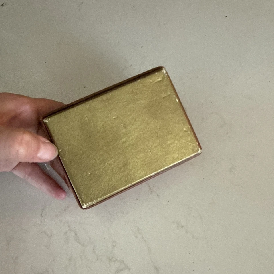 Cadena de corbata o barra de corbata vintage dorada para hombre ópalo o ágata Foto 4 de 4