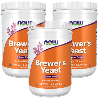 Brewer's Yeast 1 lb / 454 g Each (Pack of 3)