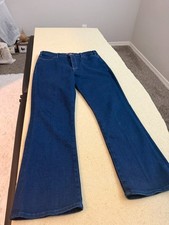 MOTHER women  s Hustler Ankle dark blue stretch blue jeans size 34