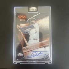 2026 Topps Chrome Black Brice Turang Orange Refractor Auto 4/25 Brewers Sealed