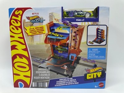 Hot Wheels Lets Race Netflix Downtown Car Park