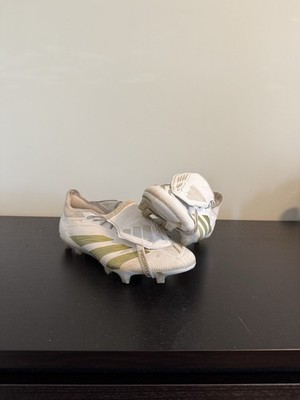 Adidas Predator Elite 24 FT FG White And Gold Colorway Size 11