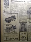 AUG 9 & 30, 1959 NEWSPAPER PAGE #2314- VOLKSWAGEN PICKUP TRUCK- 2 PAGES INCLUDED — photo 2
