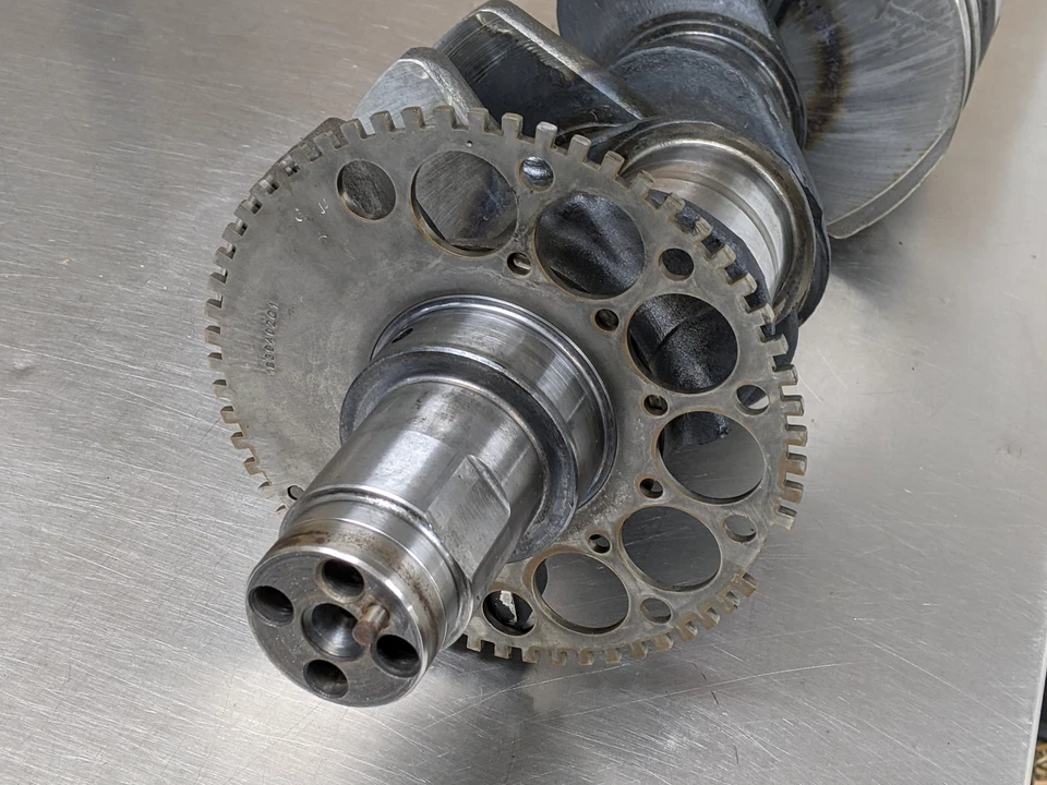 Cigüeñal estándar para 03-07 Ford F-350 Super Duty 6.0 1839402C1 diésel Foto 3 de 4